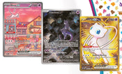 Pokemon Ultra Premium 151 Promo Mew Mewtwo Mew Gold ENG