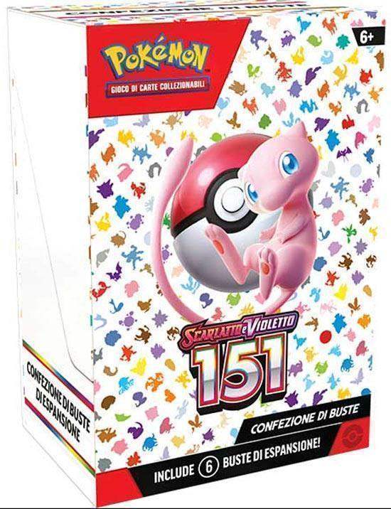 Pokèmon Zenit Regale e Bundle 6 Buste 151 ITA