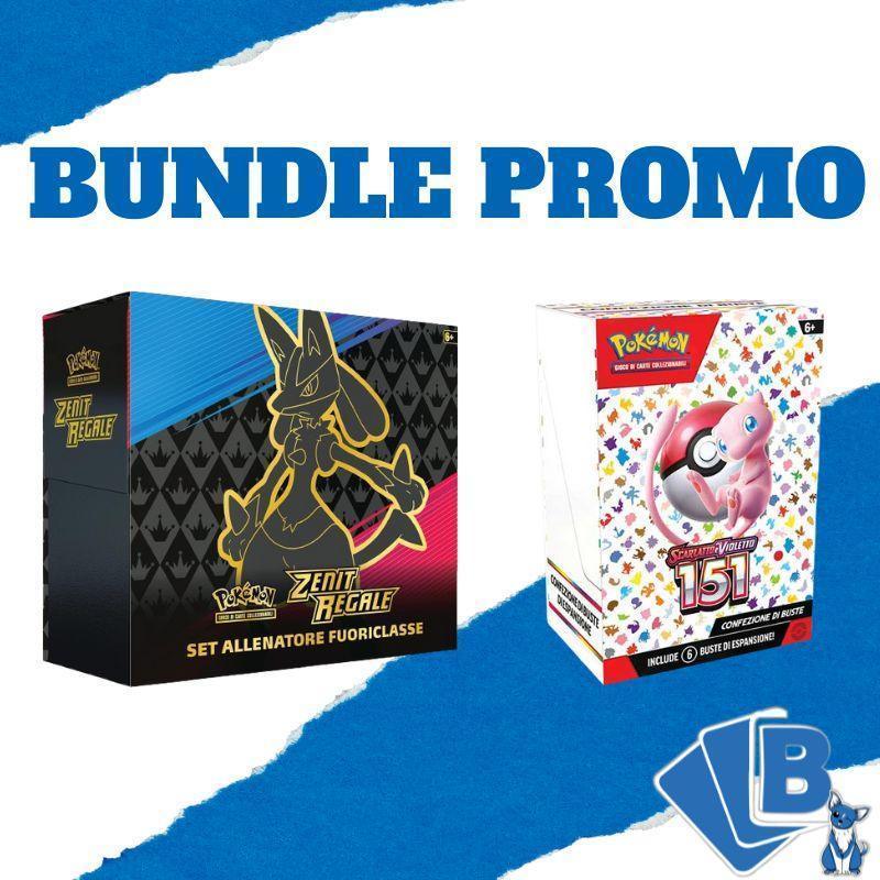 Pokèmon Zenit Regale e Bundle 6 Buste 151 ITA -