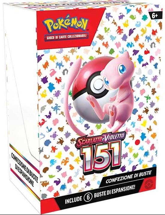 Pokèmon Zenit Regale e Bundle 6 Buste 151 ITA -