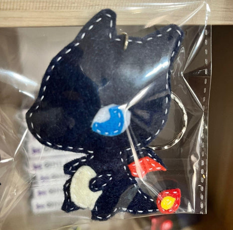 Portachiavi Pokèmon Black Charizard fatto a Mano