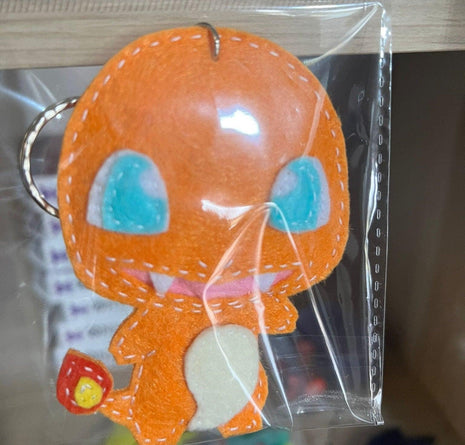 Portachiavi Pokèmon Charmander fatto a Mano