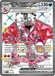 Charizard ex Shiny Promo SVP 074 SV Black Star Promo ITA