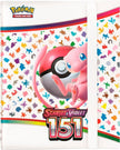 Pro Binder Album Pokemon 151 Mew con chiusura Elastica