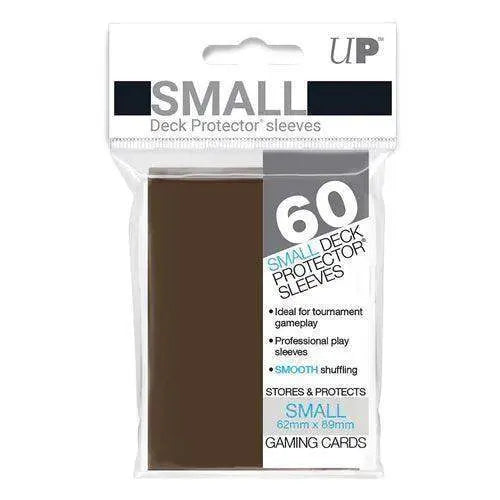 PRO-Gloss Small Deck Protector Sleeves (60ct) Brown