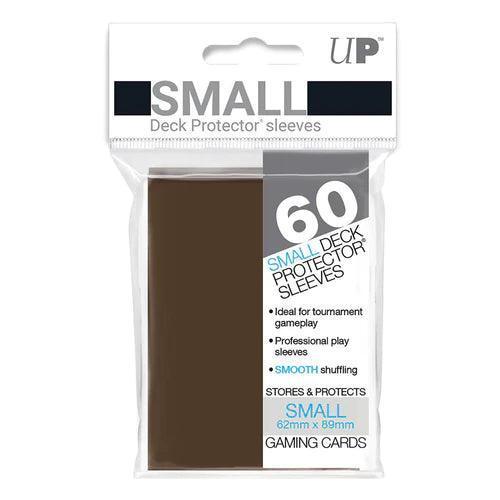 PRO-Gloss Small Deck Protector Sleeves (60ct) Brown