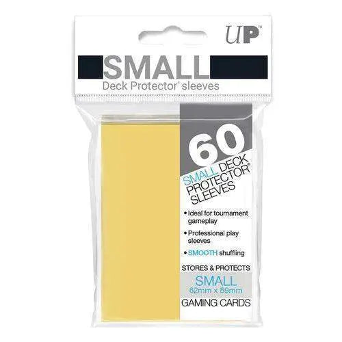 PRO-Gloss Small Deck Protector Sleeves (60ct) Yellow