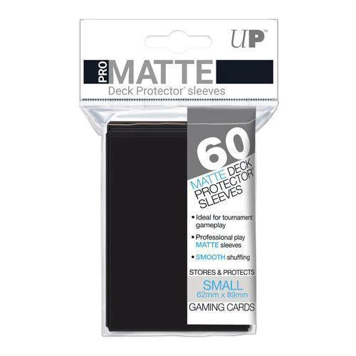 PRO-Matte Small Deck Protector Sleeves (60ct) Black