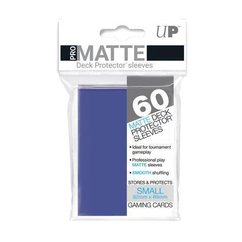 PRO-Matte Small Deck Protector Sleeves (60ct) Blue