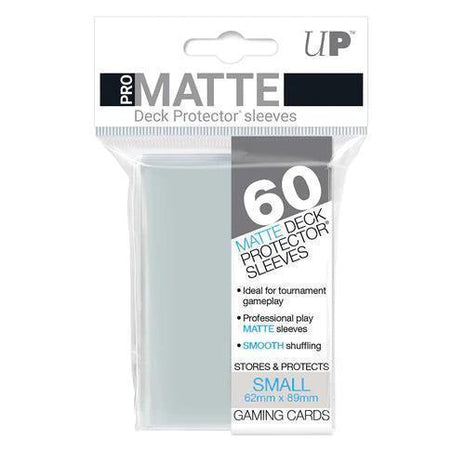 PRO-Matte Small Deck Protector Sleeves (60ct) Clear