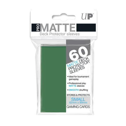 PRO-Matte Small Deck Protector Sleeves (60ct) Dark Green