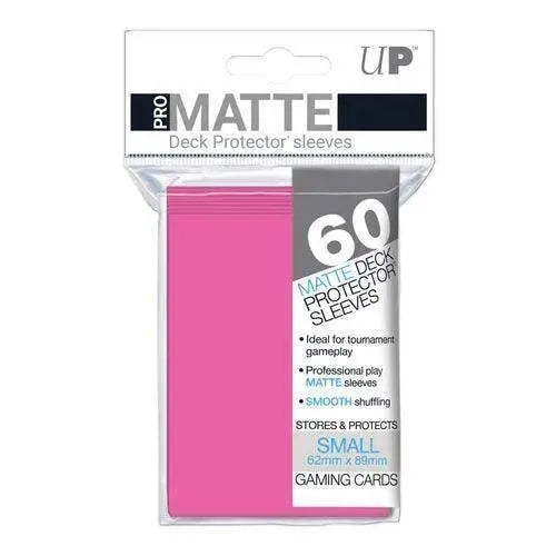 PRO-Matte Small Deck Protector Sleeves (60ct) Light Pink