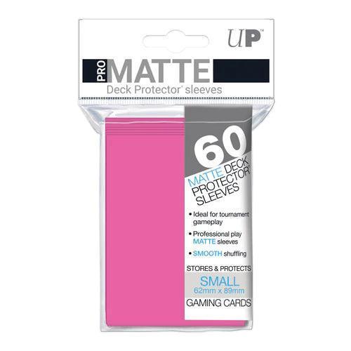 PRO-Matte Small Deck Protector Sleeves (60ct) Light Pink