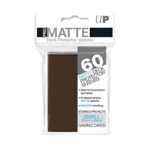PRO-Matte Small Deck Protector Sleeves (60ct) Marron