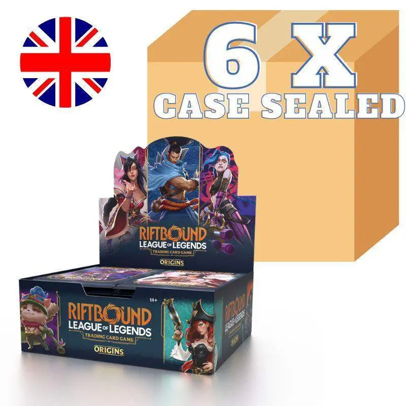 Riftbound League of Legends TCG Set One Origins CASE 6 BOX - ENG