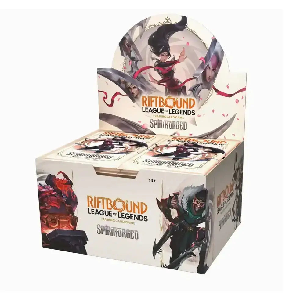 Riftbound League of Legends Spiritforged Sealed Case of 6 Box ENG
