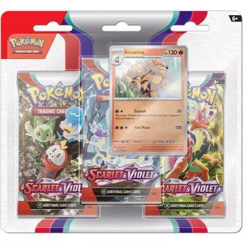 Scarlatto & Violetto - 3 Pack Blister Arcanine ITA