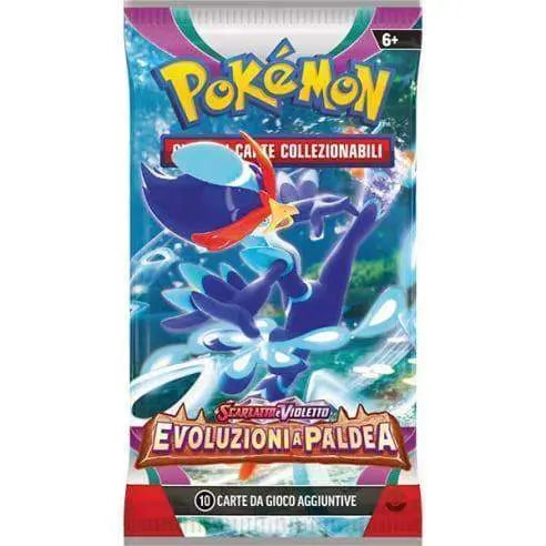 Scarlatto e Violetto Evoluzioni a Paldea Busta da 10 Carte