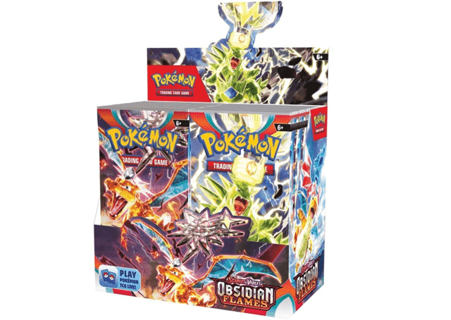 Scarlatto e Violetto obsidian flames booster box 36 ENG -