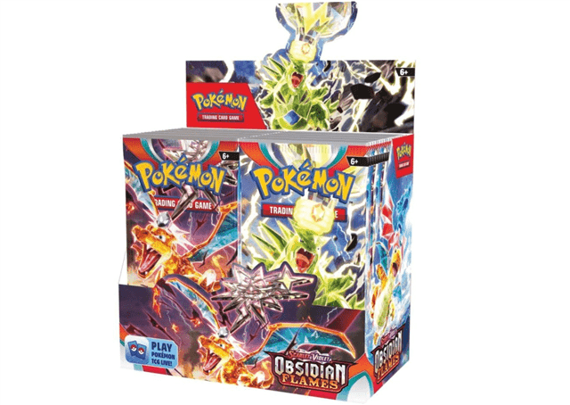 Scarlatto e Violetto obsidian flames booster box 36 ENG