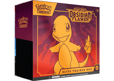 Scarlatto e Violetto Obsidian Flames Elite trainer Box ETB ENG