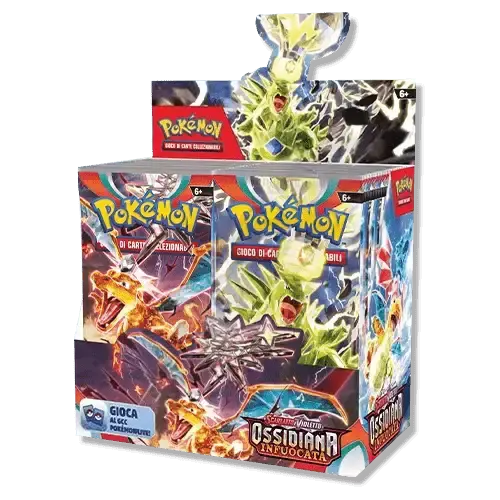 Scarlatto e Violetto Ossidiana Infuocata box da 36 Bustine ITA