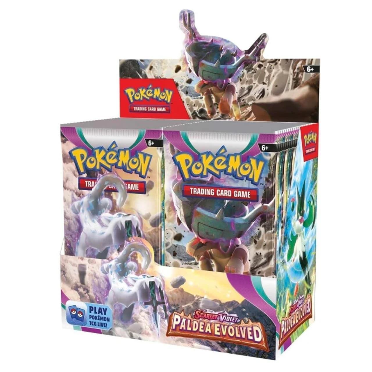 Scarlatto e Violetto Paldea Evolved Box da 36 Bustine ENG -