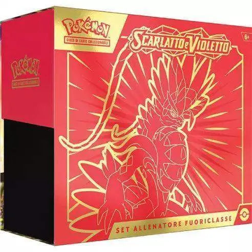 Scarlatto e Violetto Set Allenatore Fuorcilasse Koraidon ITA