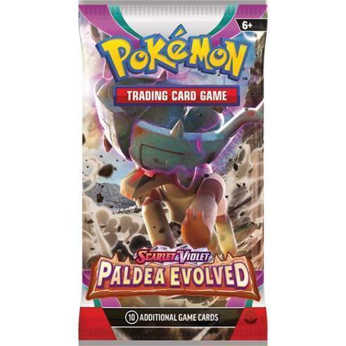Scarlet e Violet Paldea Evolved Booster da 10 Carte ENG
