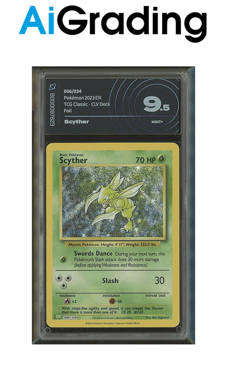 Scyther TCG Classic Gradata AiGrading Voto 9,5 - B000097623