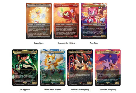 Secret Lair x The Sonic SuperDrop Friends & Foes NO Foil