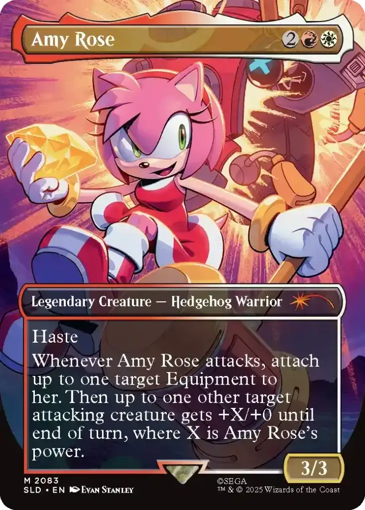 Secret Lair x The Sonic SuperDrop Friends & Foes NO Foil