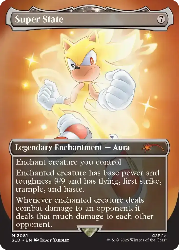 Secret Lair x The Sonic SuperDrop Friends & Foes NO Foil