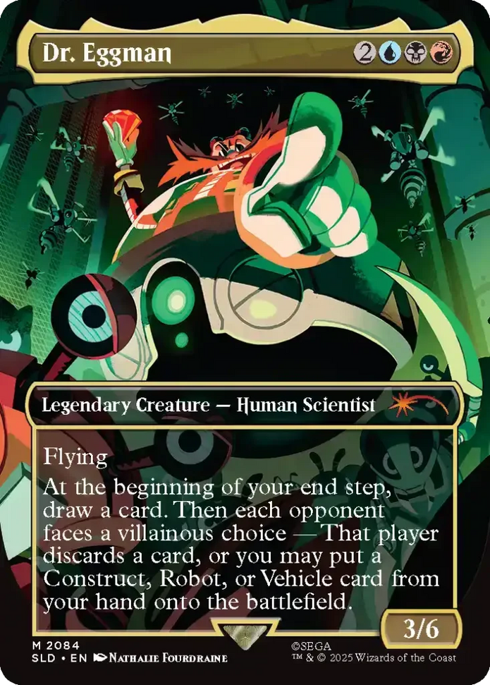 Secret Lair x The Sonic SuperDrop Friends & Foes NO Foil