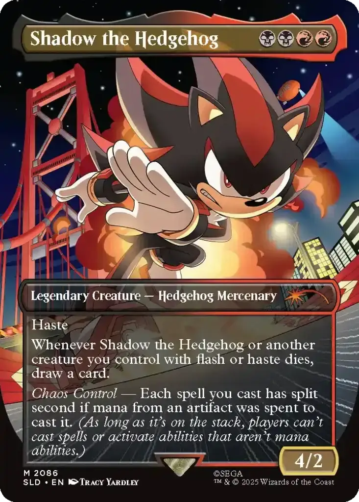 Secret Lair x The Sonic SuperDrop Friends & Foes NO Foil