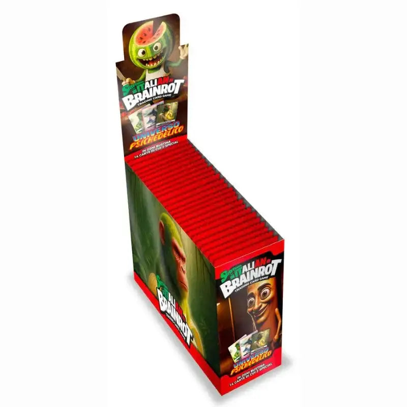 SKIFIDOL Italian Brainrot TCG - Box Display 24 Buste - Universo Psichedelico