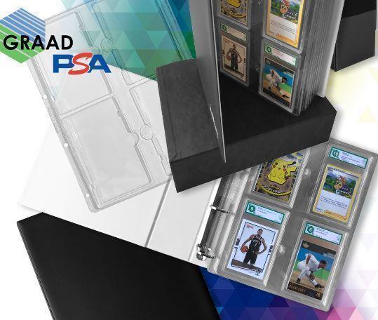 SLABtastic - Fogli Aggiuntivi per Raccoglitore per carte Gradate Graad e PSA