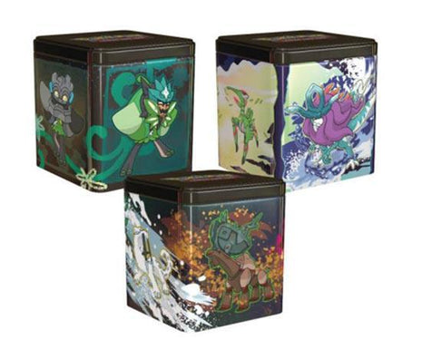 Stacking Tin da Collezione Trio Tipo Paradosso - Ogerpon - Quartetto Nefasto ENG