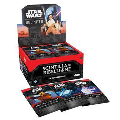 Star Wars Scintilla di Ribellione Booster Box 24 Buste ITA