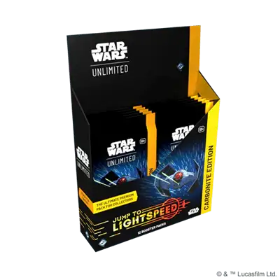 Star Wars Unlimited Jump to Lightspeed Carbonite Booster Box ENG