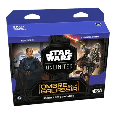 Star Wars Unlimited Ombre sulla Galassia Starter Set ITA
