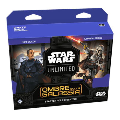 Star Wars Unlimited Ombre sulla Galassia Starter Set ITA