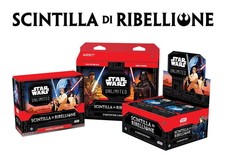Star Wars Unlimited Scintilla di Ribellione All bundle By Baruzcard