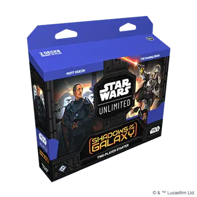 Star Wars Unlimited Shadows of the Galaxy Starter Set ENG