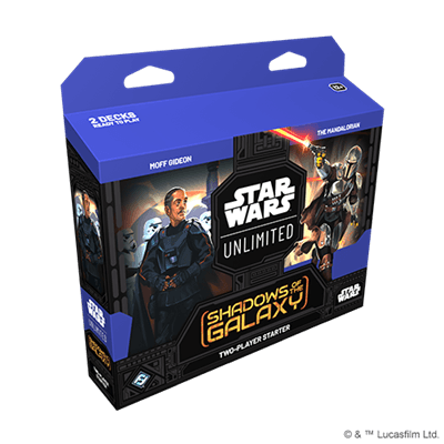 Star Wars Unlimited Shadows of the Galaxy Starter Set ENG -