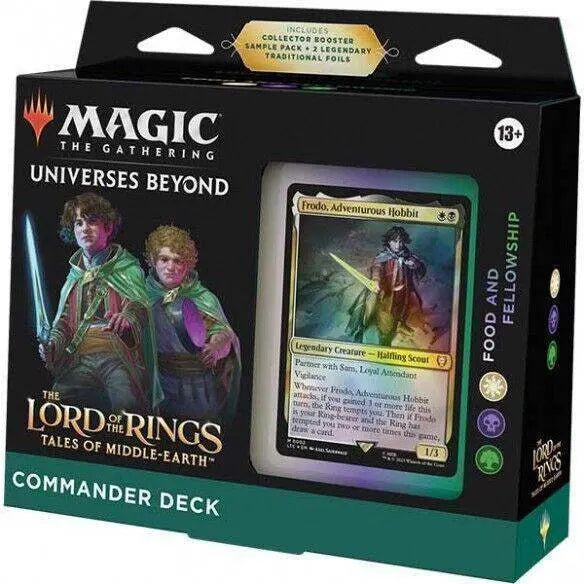 The Lord of The Rings Tales of Middle-Earth Commander Deck Bundle 4 Deck ENG