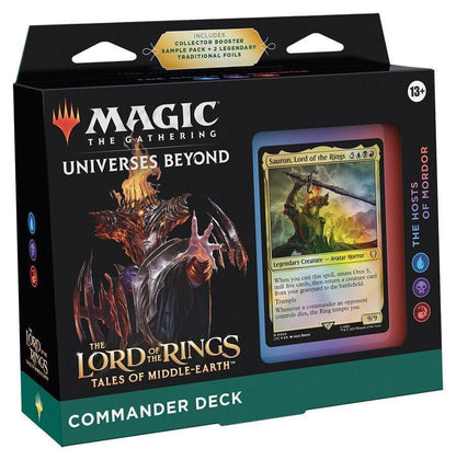 The Lord of The Rings Tales of Middle-Earth Commander Deck Bundle 4 Deck ENG
