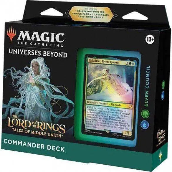The Lord of The Rings Tales of Middle-Earth Commander Deck Elven Council ENG