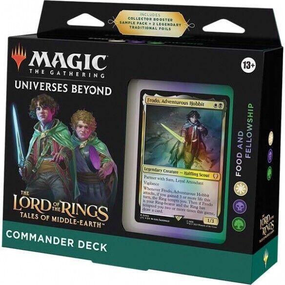 The Lord of The Rings Tales of Middle-Earth Commander Deck Food and Fellowship ENG