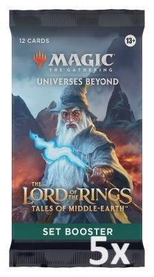 The Lord of the Rings: Tales of Middle-earth ENG - 5x Set Booster